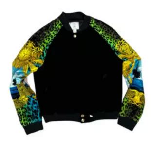 h&m versace bomber jacket|ĝ pronunciation.